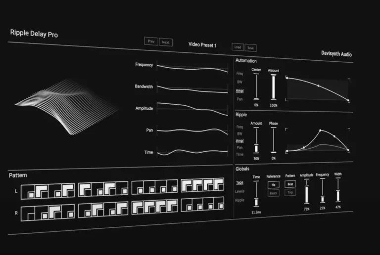 Ripple Delay Free: Multi-Tap Delay with Curve Control (VST/AU)